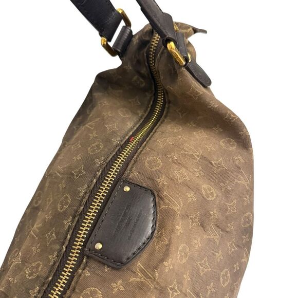 Louis Vuitton Authentic Dark Brown Monogram Idylle Ballade MM Canvas Shoulder To - Picture 3 of 15